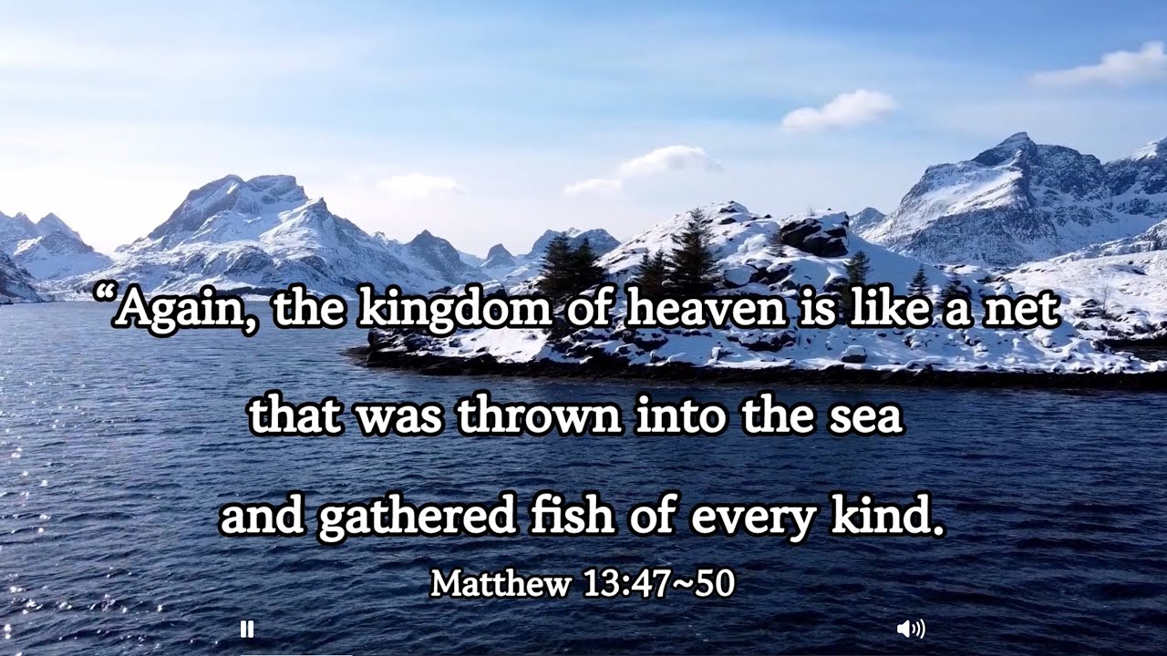Short & Deep Meditation (Matthew 13:47~50) - YouTube