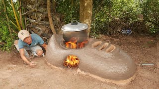 Techniques of making clay wood stoves sculpting shoes beautiful and effective 100%