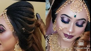 Bridal Makeup and Hairstyle | Nadia's Makeover | Tutorial