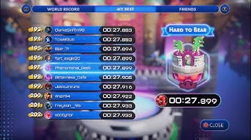 New Personal Best! Hard to Bear Speedrun -Astro Bot