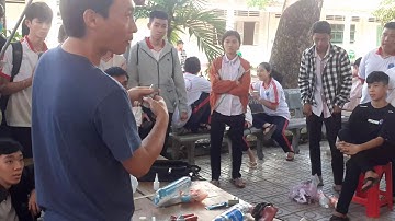 Giới thiệu cách làm tên lửa mục tiêu - THPT Phú Quốc