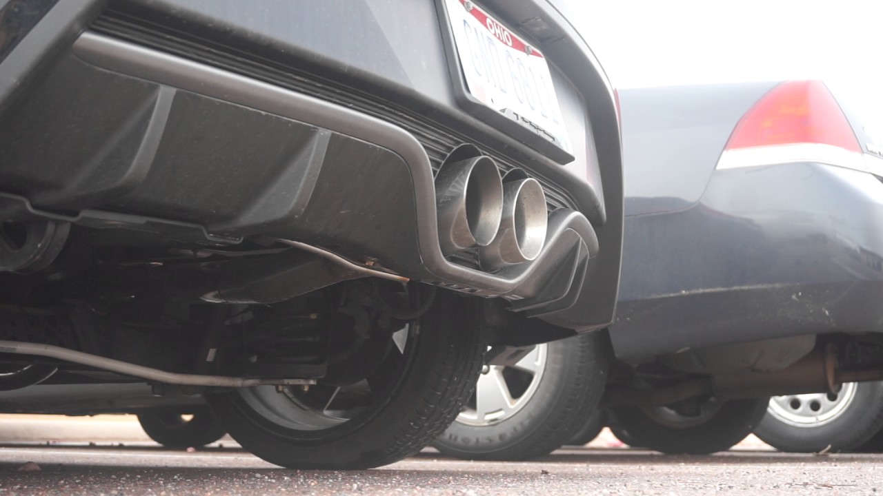 Hyundai Veloster Turbo 845 Motorsports Downpipe and 2.5" Exhaust YouTube