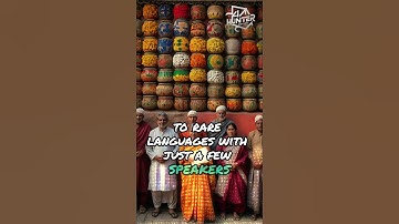 The World’s Linguistic Diversity: 7,000+ Languages Explained #facts #aihuntermotion