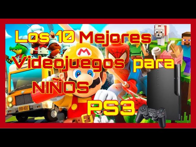Generosidad Denso Anormal Los Mejores Juegos PS3 PARA NIÑOS 😃🎮😃 | 10 Juegos Buenísimos PS3 para  Niños - YouTube