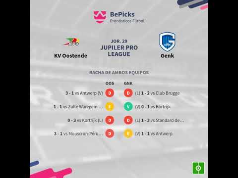 Previa Kv Oostende Vs Genk Jornada 29 Jupiler Pro League 2020