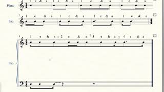 Information Rhythm Building Blocks Part 3: The Imaginary Bar Line and 16th Notes Guide