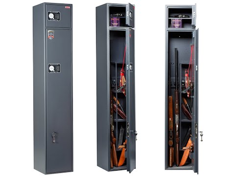 Оружейные сейфы Aiko Беркут. Видео обзор модельного ряда на примере модели Беркут 165 /2 EL