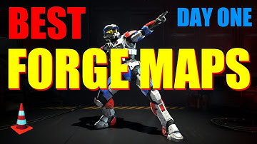 Halo Infinite Forge Best Maps - Octagon, Pistons, Snow Map & More Day 1 Custom Games with AI Bots