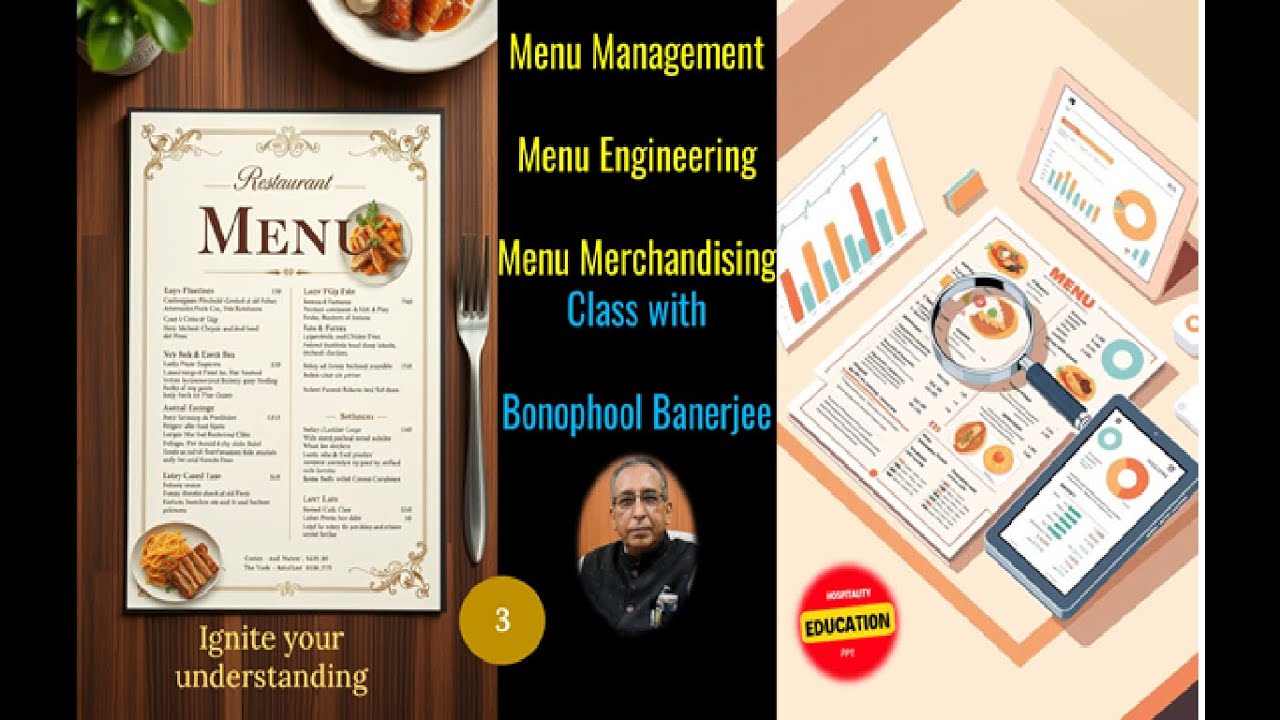 Menu Management/ Menu Merchandising 3/