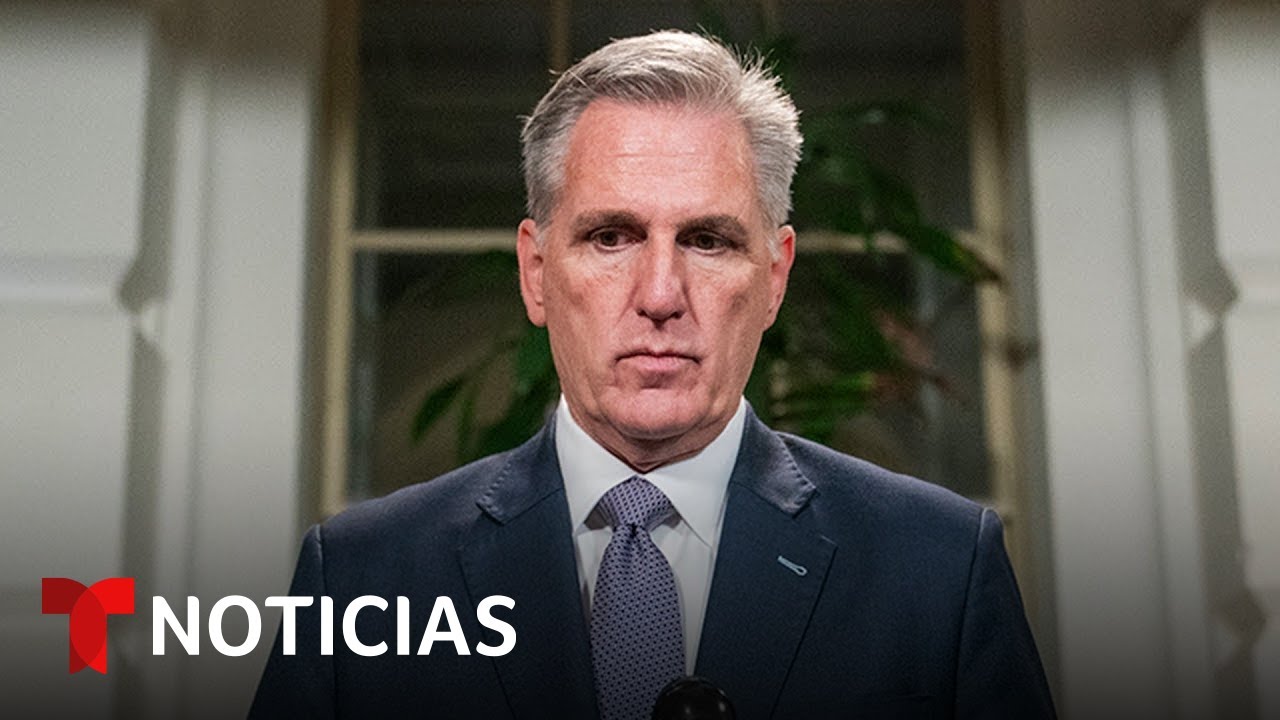 ⁣McCarthy pasa a la historia por su destitución | Noticias Telemundo