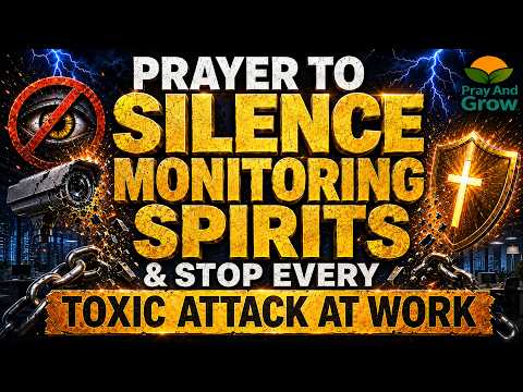 Dr. Cindy Trimm Prayer to SILENCE Monitoring Spirits & Stop Every Toxic Attack at Work