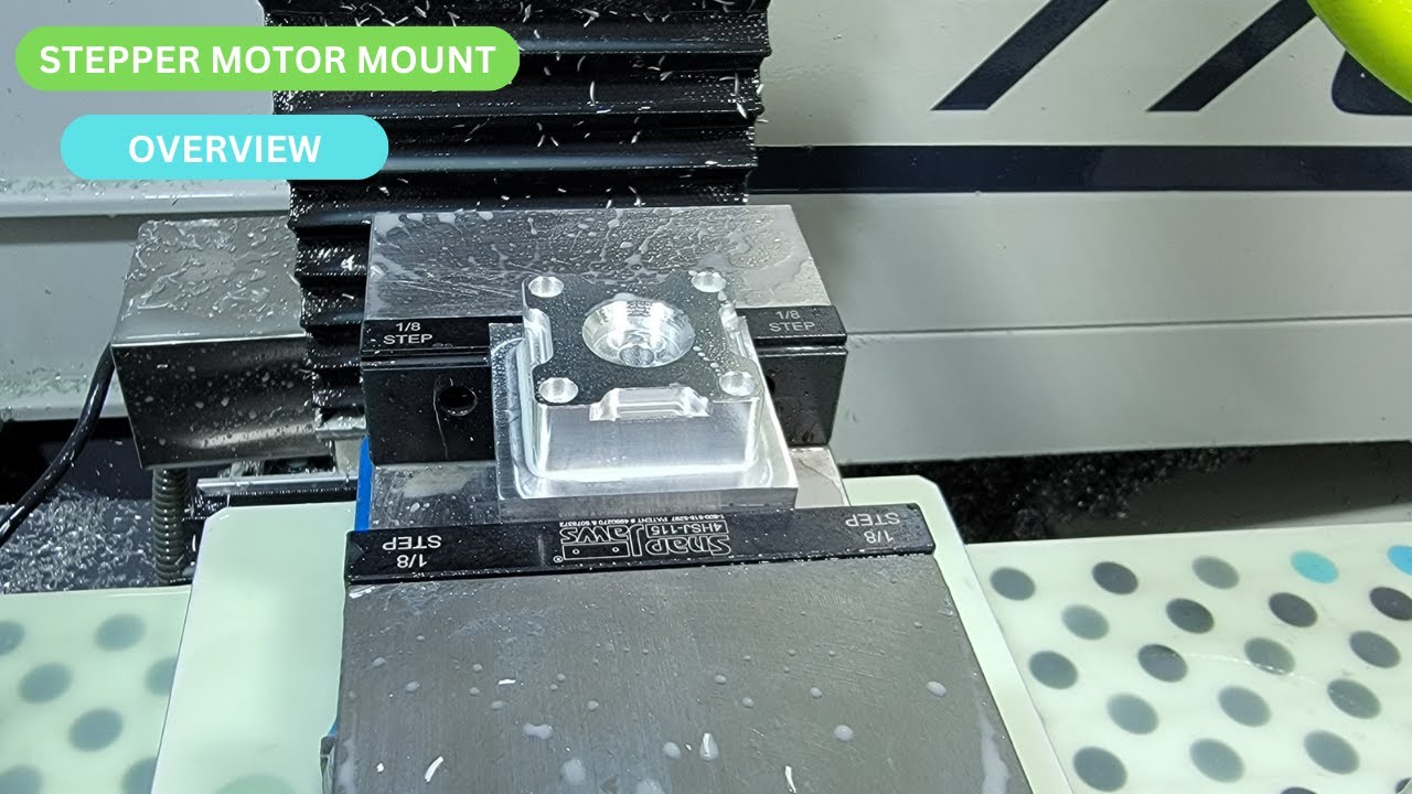 Stepper Motor Thrust Bearing Mount Overview YouTube