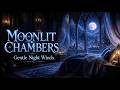 Medieval Fantasy Sleep Ambience | Moonlit Chambers & Gentle Night Winds