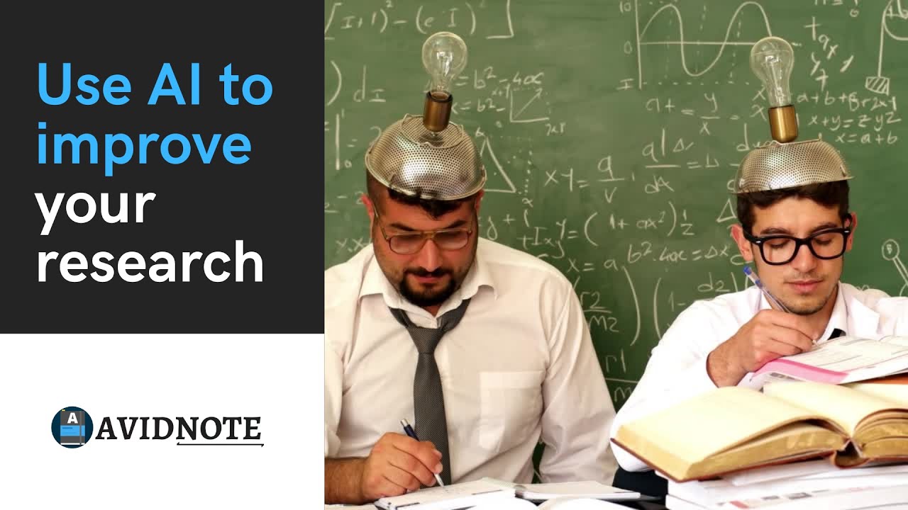 Using AI to write research papers faster with Avidnote & GPT-3 - YouTube