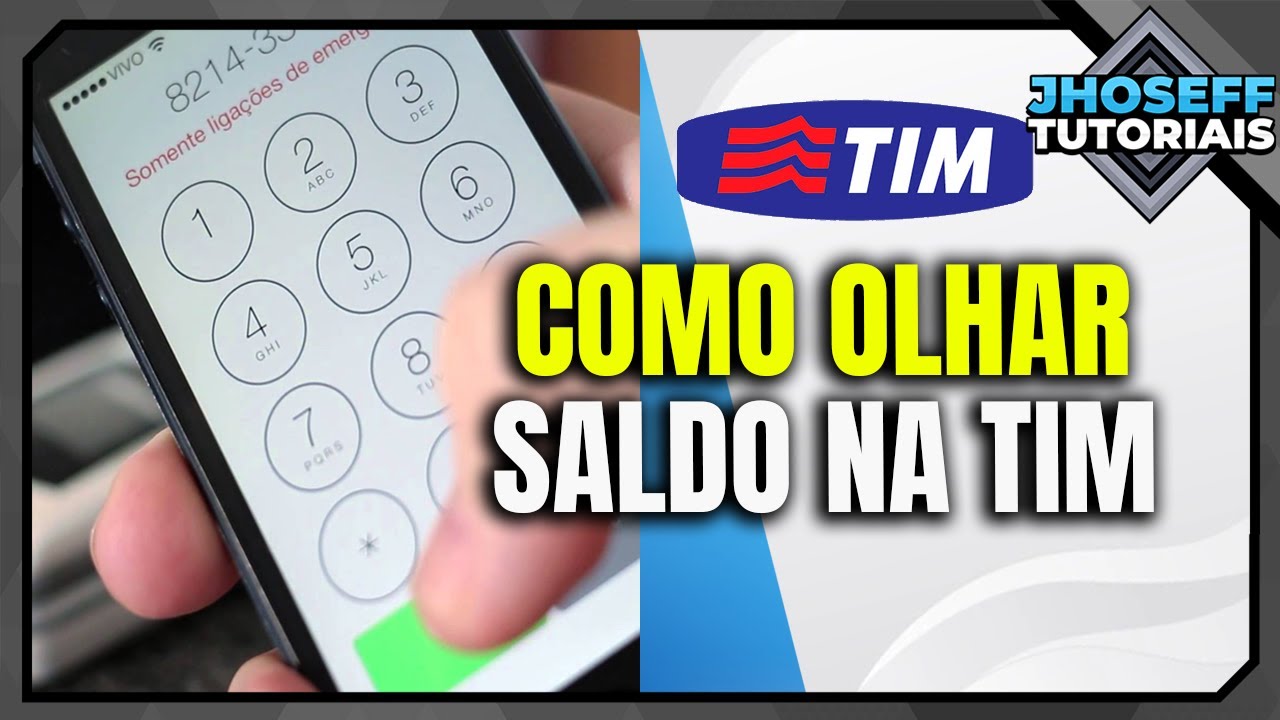 COMO SABER QUANTO TENHO DE CRÉDITO ( CHIP DA TIM) - 2022 - YouTube
