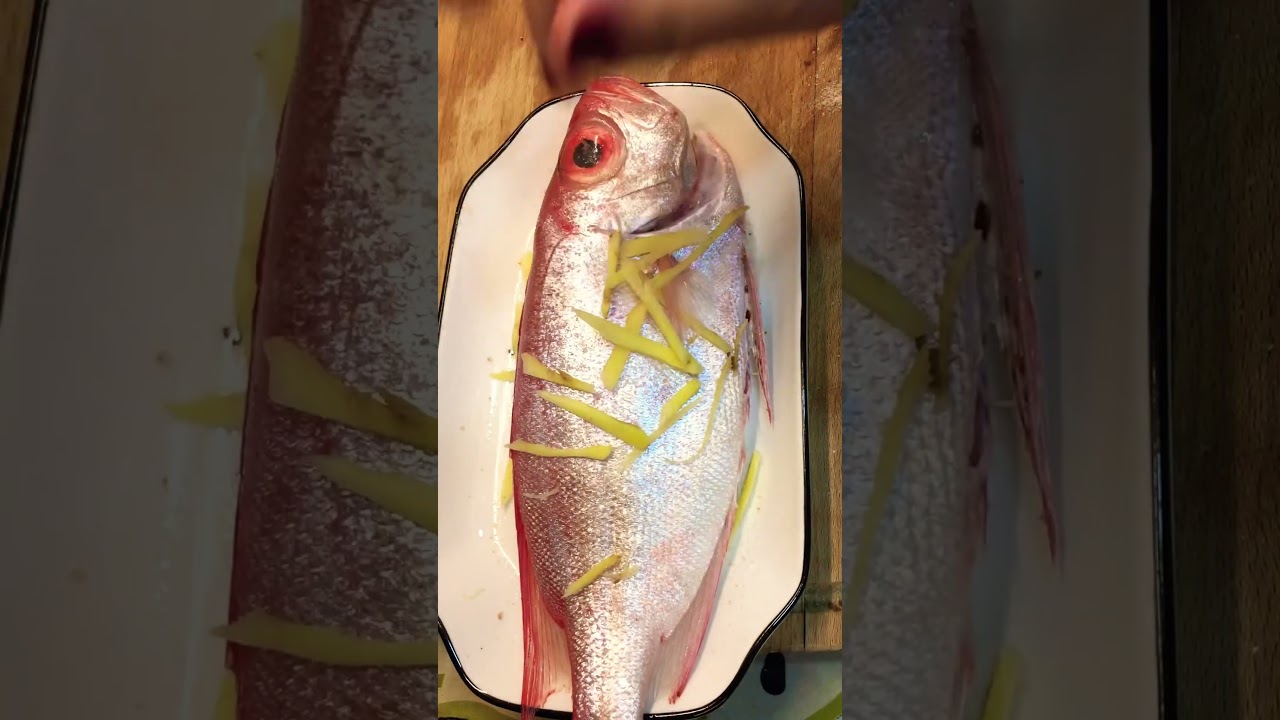 STEAMED FISH | How To Steam Big Eye Fish 