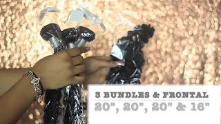 Alibele Malaysian Deep Wave Hair Unboxing Review