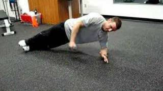 Side Plank w/Lateral Raise