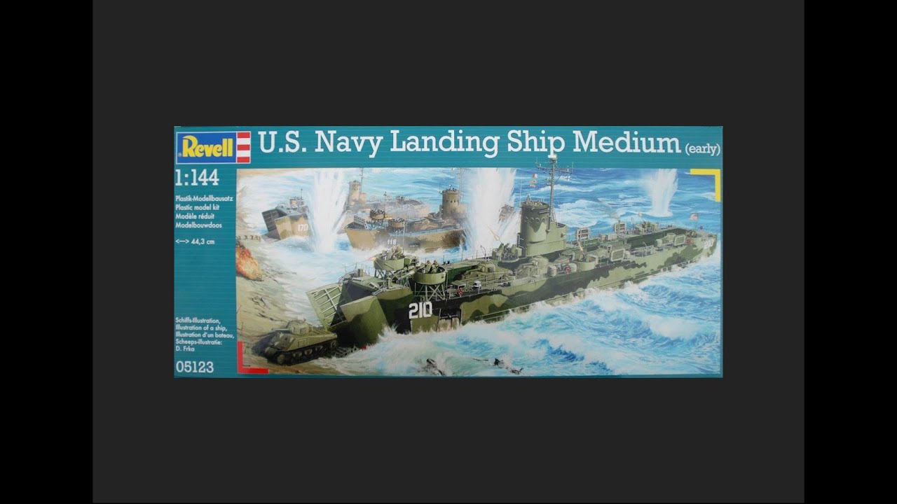 Revell 1/144 US Navy Landing Ship - YouTube