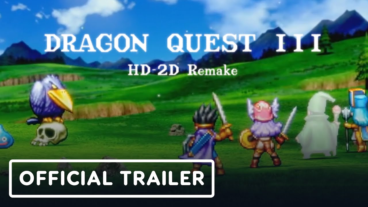 Dragon Quest 3 HD-2D Remake - Official Japanese Trailer - YouTube
