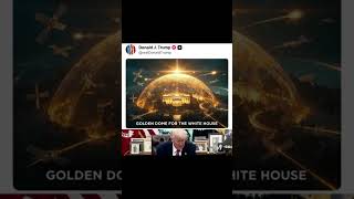 Trump’s Golden Dome Idea Goes Viral 🔥 #Trump #WhiteHouse #GoldenDome #USA #NationalSecurity