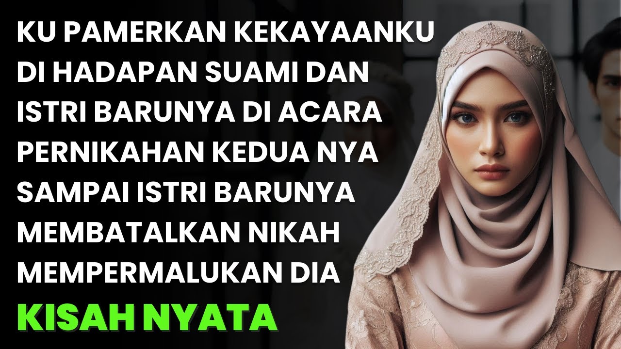 KU PAMERKAN KEKAYAAN DI ACARA PERNIKAHAN MANTAN SUAMI KUBUAT PELAKOR MENJADI ILFIL DENGANNYA