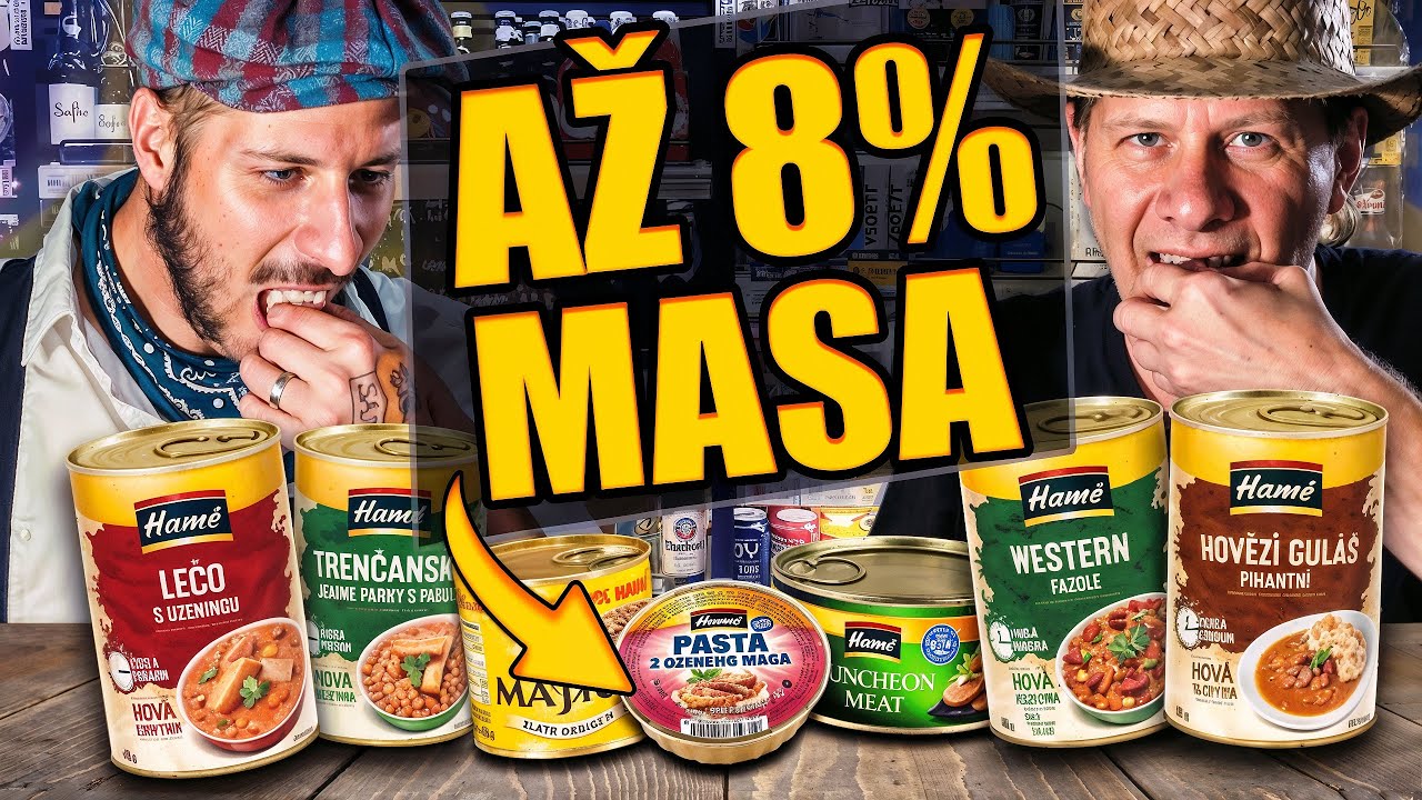 Dal jsem tátovi ochutnat výrobky HAMÉ! Budou mu chutnat jako tenkrát? :D