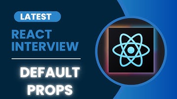 React Interview Question in Hindi # What is default props