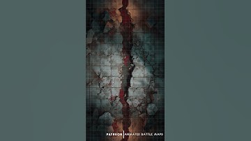 D&D | The Jagged Conflux Part 5 Grid | Animated Battle Maps