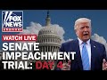 Live: Trump impeachment defense to present arguments | Day 4