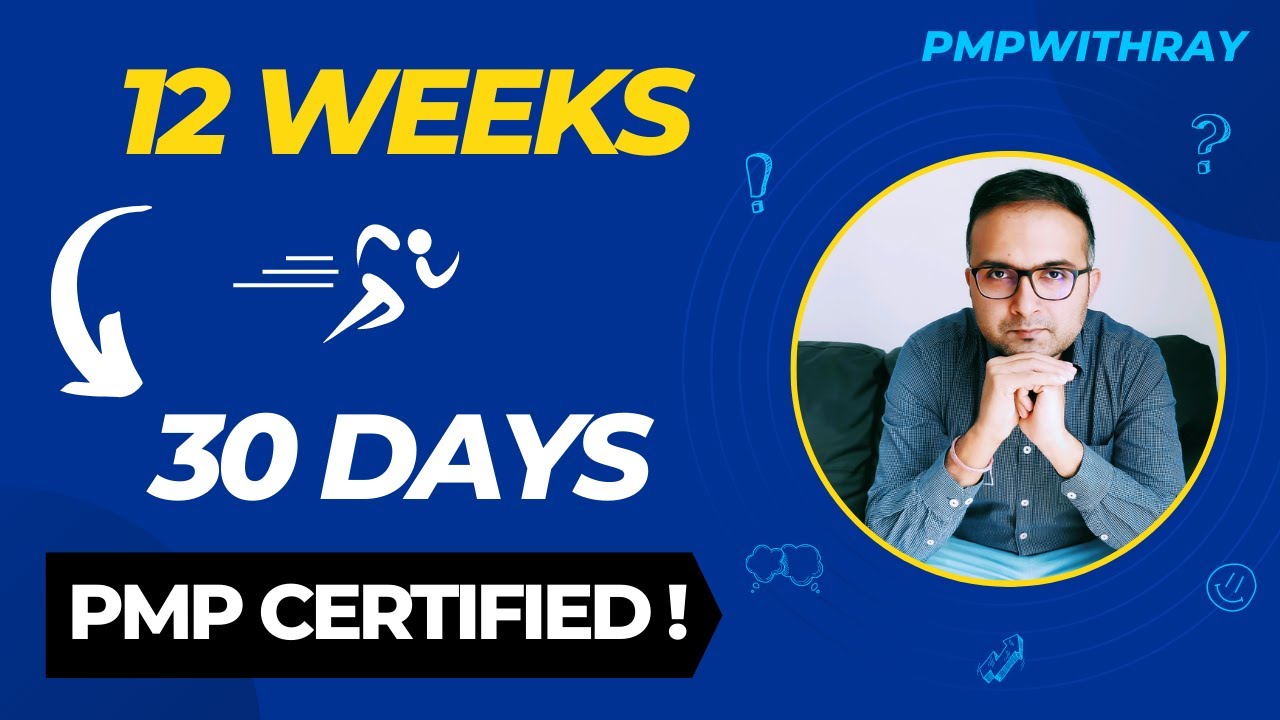Get PMP Certified FASTER IN 30 DAYS | Cut down your PMP Exam Prep Time by 50%