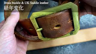 革キチ×Cramp 革キチ限定 UKサドルレザーベルト