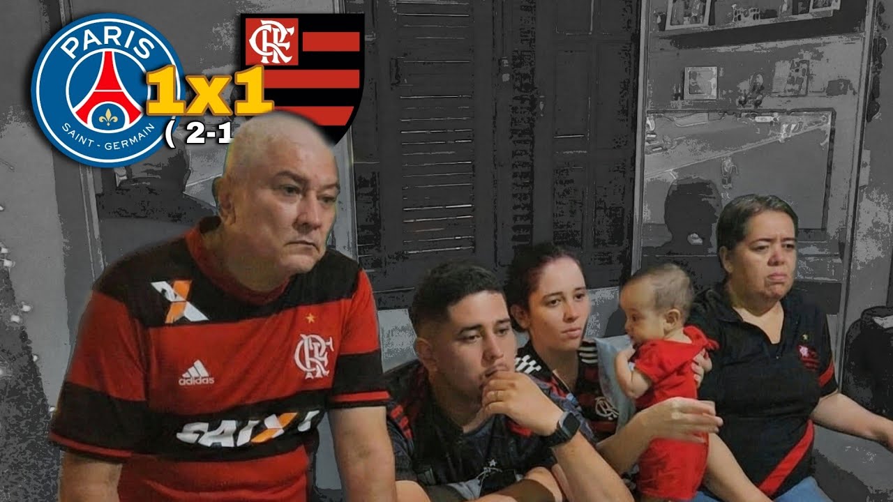 PSG(2) 1X1 (1)FLAMENGO - REACT - FINAL DO MUNDIAL DE CLUBES