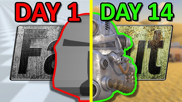 I Remade Fallout In TWO WEEKS