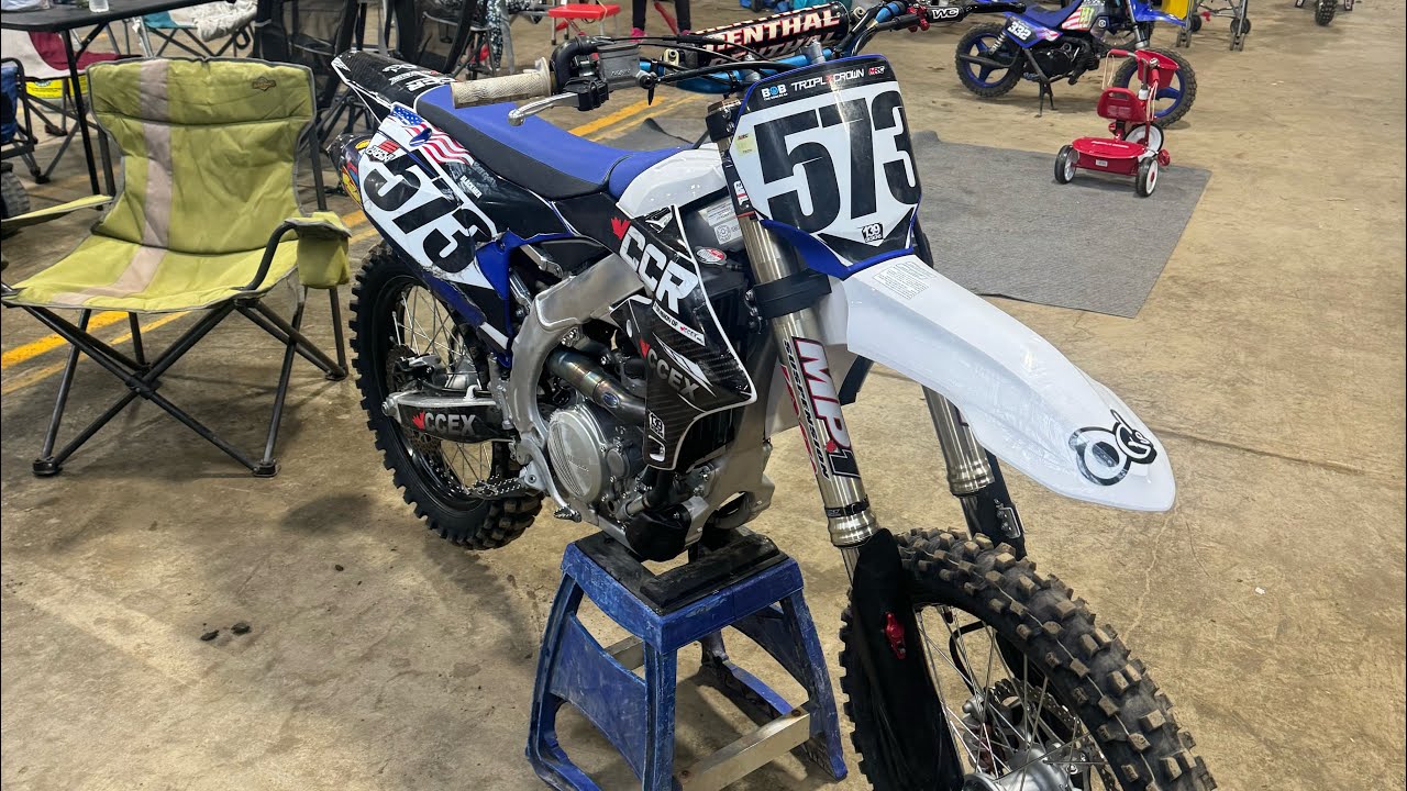 Chris Blackmer 573 Supercross feature ￼  B-52 hangar MX 2024 champion outdoors, Canada, 450 ￼