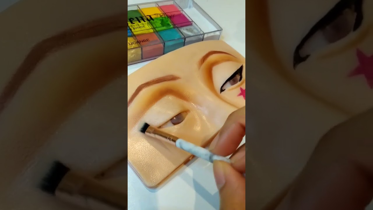 maquillaje inspirado en Hisoka ♠️🃏