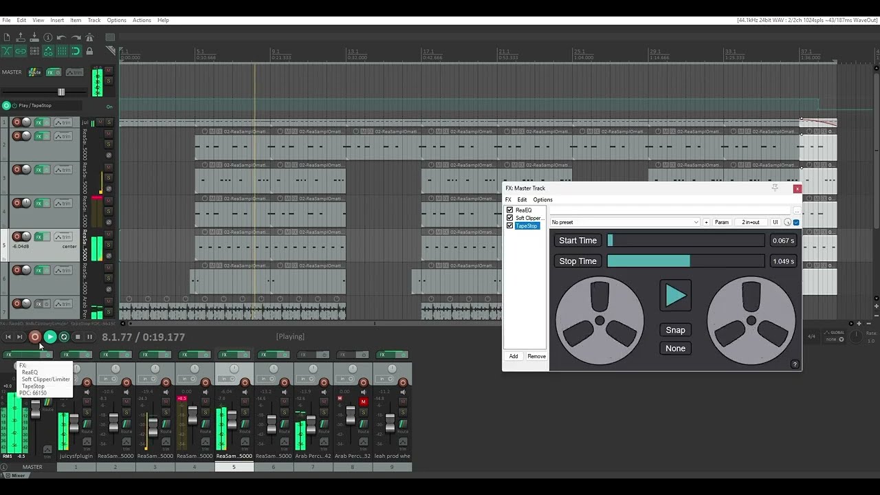 50 Cent 2000s Urban Classic type beat in Reaper 