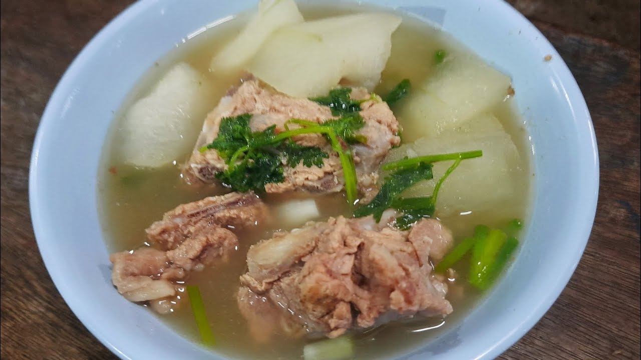 ต้มจืดเล้งใส่ฟัก