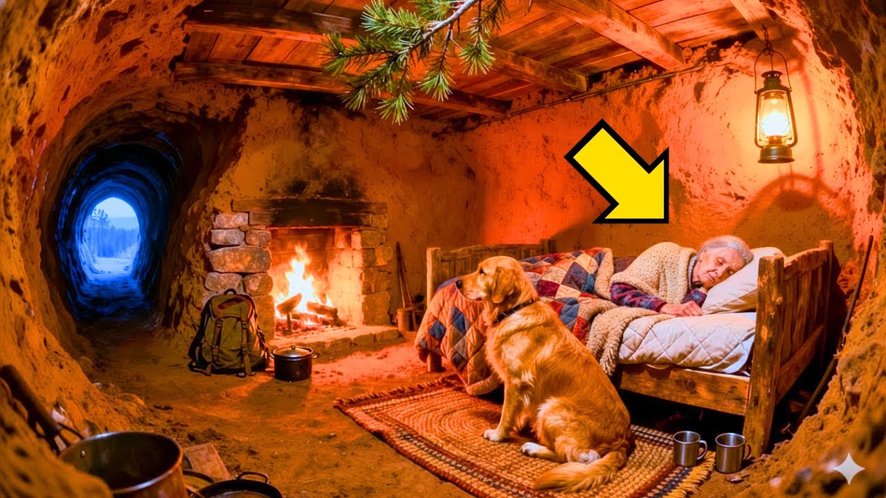 Sus Hijos Se Burlaron De La Abuela Por Construir Un Refugio Subterráneo Secreto - Hasta Que El...