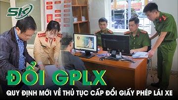 Quy định mới về cấp đổi giấy phép lái xe từ 3/2025 người dân cần biết |SKĐS