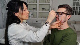 ASMR Glasses Fitting With Intense Trigger Tools & Sounds