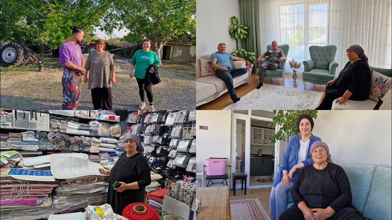 BAYRAM ZİYARETLERİ VE BİRAZDA ALIŞVERİŞ YAPIYORUZ