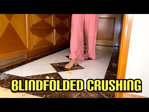 Blindfold Crushing Obstacle Course