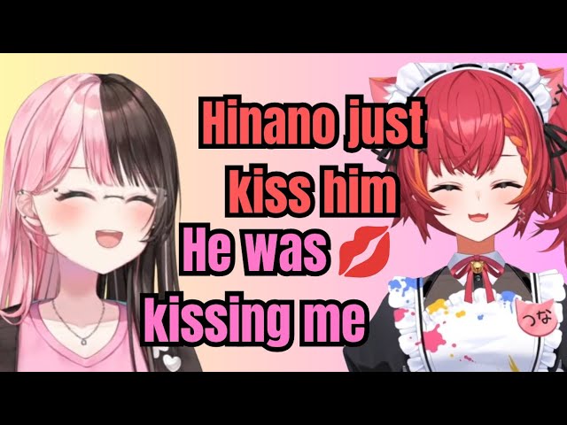 Did Hinano just kiss him!?【VSPO】