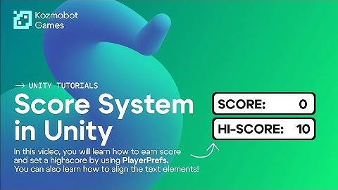 3D Platformer in Unity - Score System Tutorial