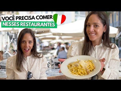 Vídeo: Melhores restaurantes para conhecer em Roma