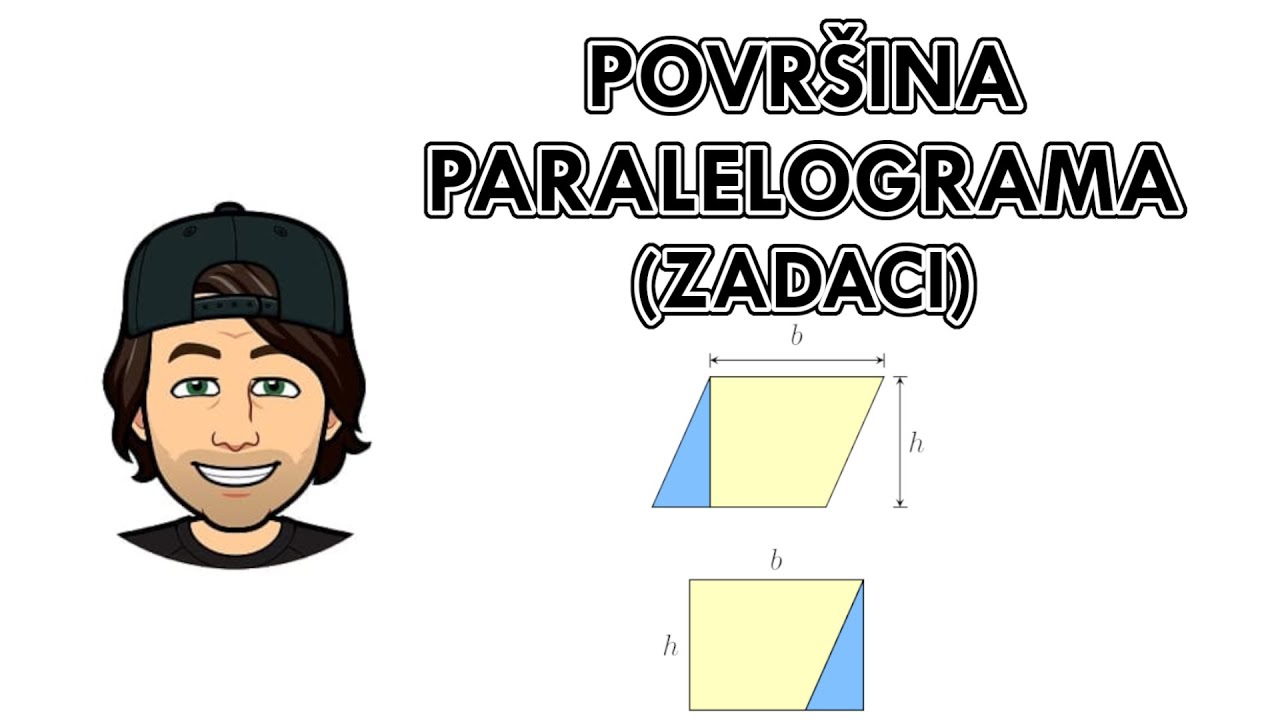 POVRŠINA PARALELOGRAMA (ZADACI)