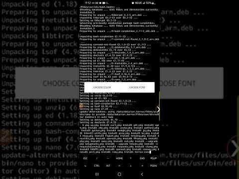 How To Install Termux Properly via F-Droid & Profesional Interface Theme Setup (oh-my-zsh)