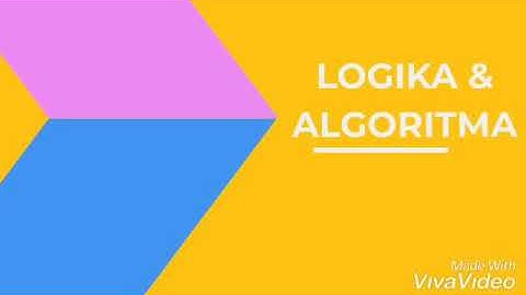 Logika dan algoritma (mapel simdig)