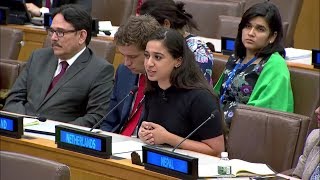 Download Lagu United Nations General Assembly speech - Hajar Yagkoubi MP3